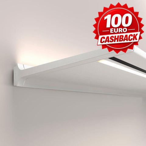 Jansen & de Bont / Novy Light - Shelf Pro Mineral White 125 cm - p4 - Nieuwste Versie 2026