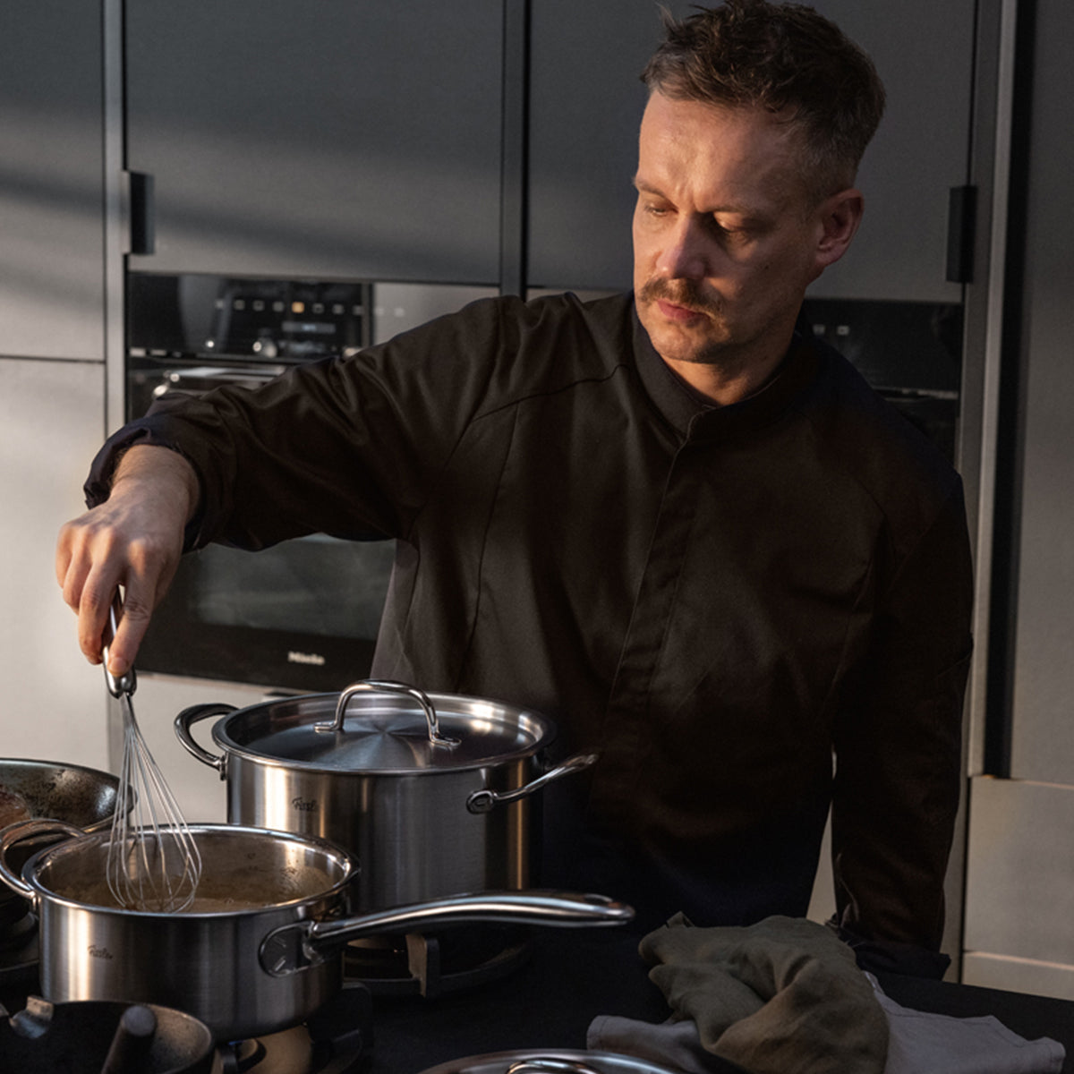 M5 Pro-Ply® kookpan met metalen deksel