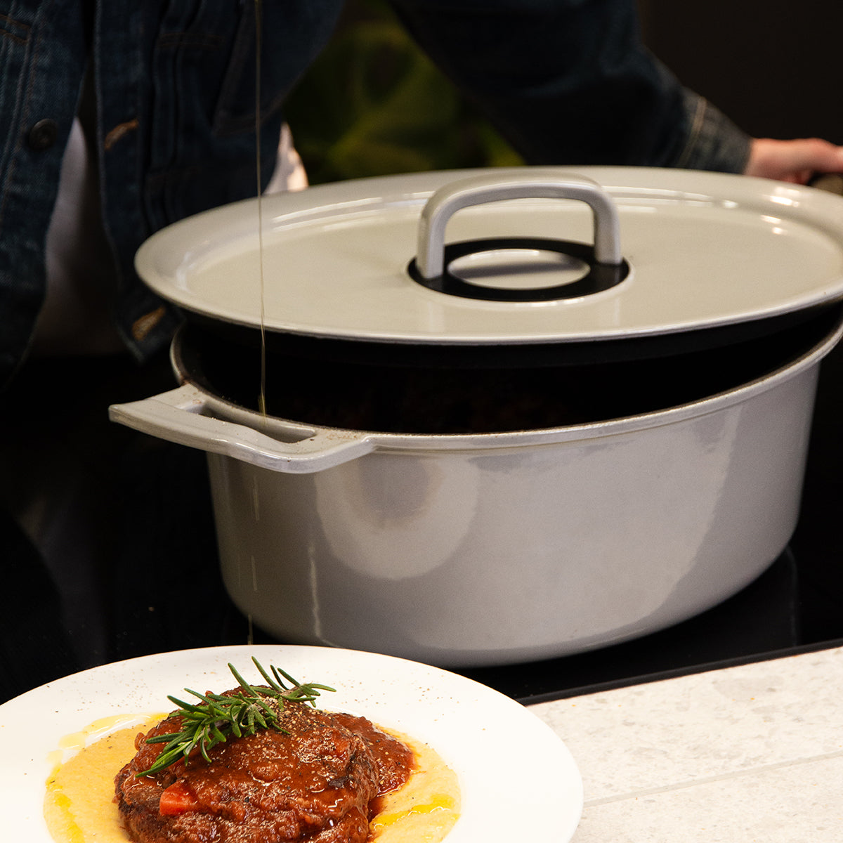 Original-Profi Collection® gietijzeren braadpan ovaal