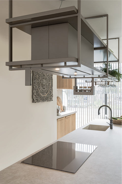 Wave Design Inductiekookplaat Mosa | Smoked Silver
