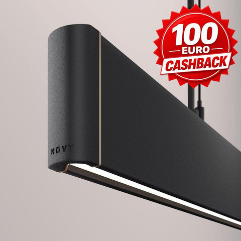 Novy - Pendant - Mineral black - Alle Afmetingen - P3 - Nieuwste versie 2026 met Gesture Control