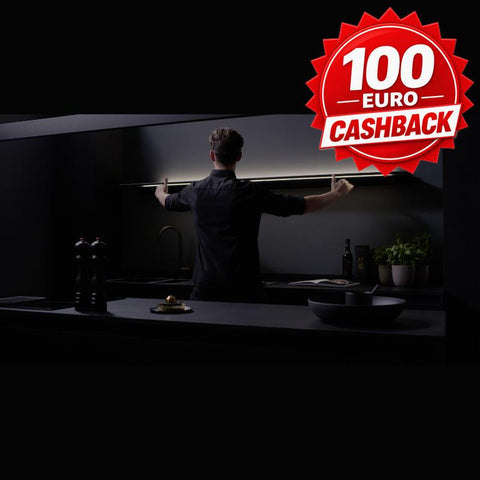 Novy Light - Shelf Pro - Mineral Black - 125 cm - P4 - Nieuwste versie 2026