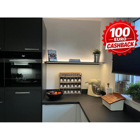 Novy Light - Shelf Pro - Mineral Black - 125 cm - P4 - Nieuwste versie 2026