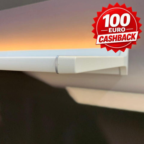 Novy Light - Shelf Pro Mineral White 125cm - P4 - Nieuwste versie 2026