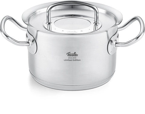 Original-Profi Collection® Retro 5-delige pannenset met metalen deksels