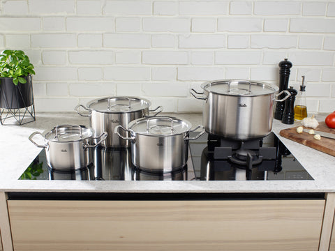 Original-Profi Collection® kookpan met metalen deksel
