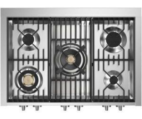 Steel Cucine Gasfornuis Genesi Pulse 100cm – Inox | GP10FF-4M | Bovenaanzicht