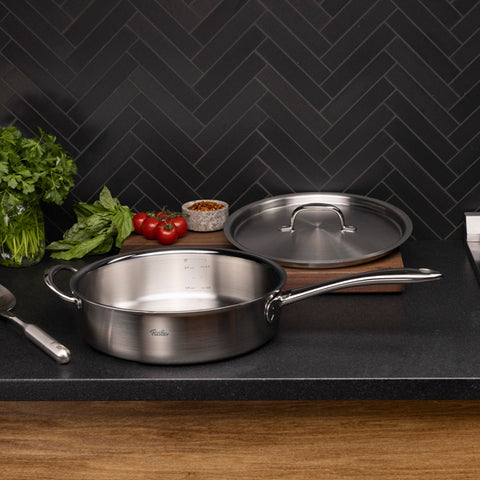 M5 Pro-Ply® sauteerpan met metalen deksel