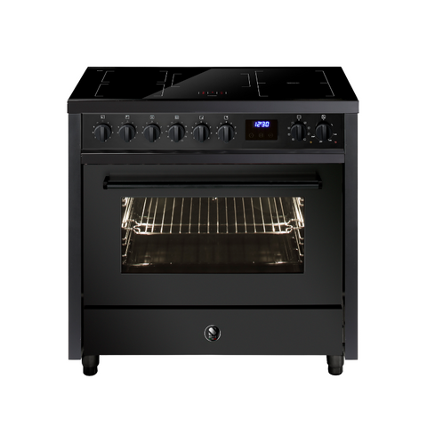 Steel Cucine Enfasi Pulse 90 inductiefornuis All Black | EP9F-5FIW NF 