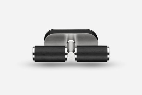 ARTISAN Window T-Bar Handle / AWTH Silver &  Black Ash Wood