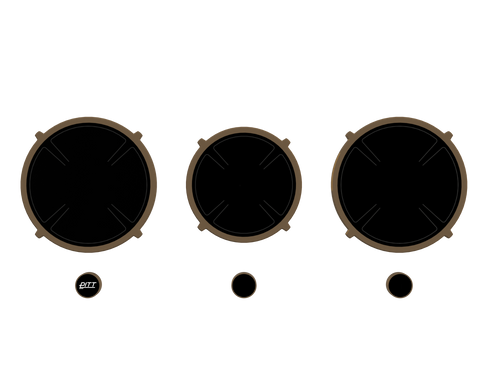 Pitt Cooking inductie 4 zones Drum-I