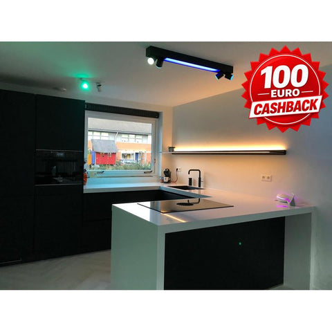 Novy Light - Shelf - Mineral Black - Alle Afmetingen - P4 - Nieuwste versie 2026