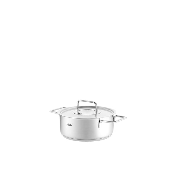 Fissler Pure Collection kookpan met metalen deksel