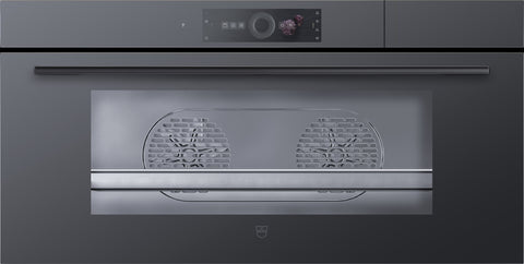 V-ZUG CombairSteamer V2000 Stoomoven Zwart