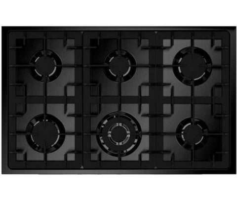 Steel Cucine Gasfornuis Enfasi Pulse 100 cm ovenaanzicht: 6 pitten