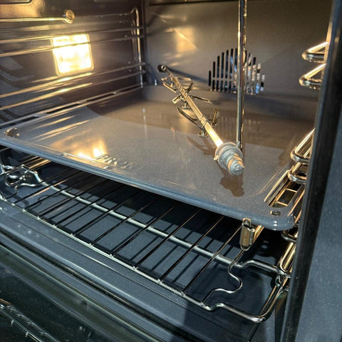 Steel Fornuis Enfasi Mistral 100cm | Met Kookveldafzuiging | EQ10FF-4FIKW AN