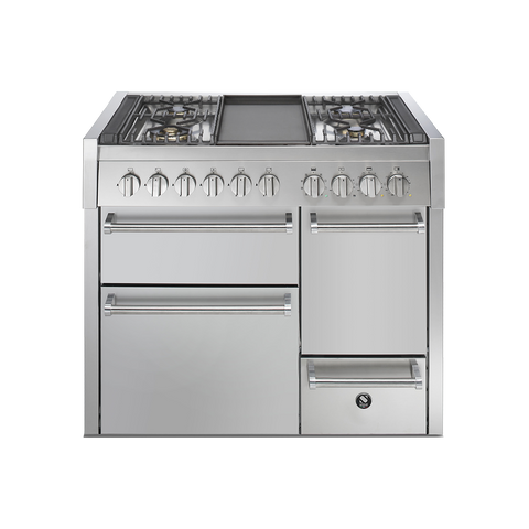 Steel fornuis Genesi 100 - Gas fornuis | GQ10SF | Model 2024-Fornuizen-Steel Cucine-Jones-Jansen