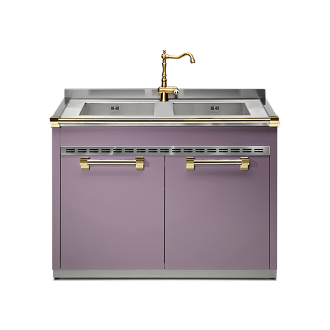 Steel Ascot Modular System 120 Sink Unit | A12S-L2 | Model 2022