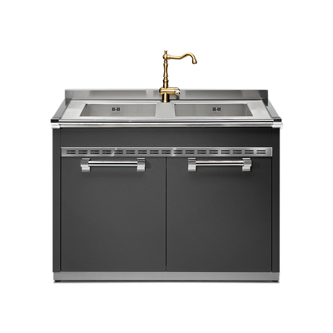 Steel Ascot Modular System 120 Sink Unit | A12S-L2 | Model 2022