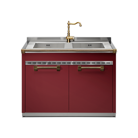 Steel Ascot Modular System 120 Sink Unit | A12S-L2 | Model 2022