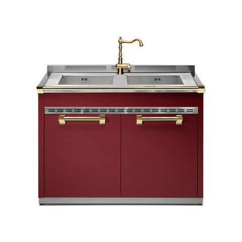 Steel Ascot Modular System 120 Sink Unit | A12S-L2 | Model 2022