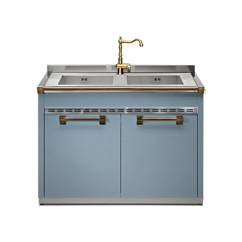 Steel Ascot Modular System 120 Sink Unit | A12S-L2 | Model 2022
