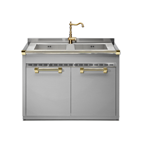 Steel Ascot Modular System 120 Sink Unit | A12S-L2 | Model 2022