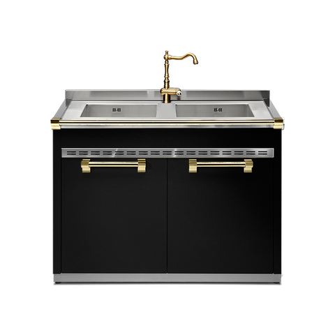 Steel Ascot Modular System 120 Sink Unit | A12S-L2 | Model 2022