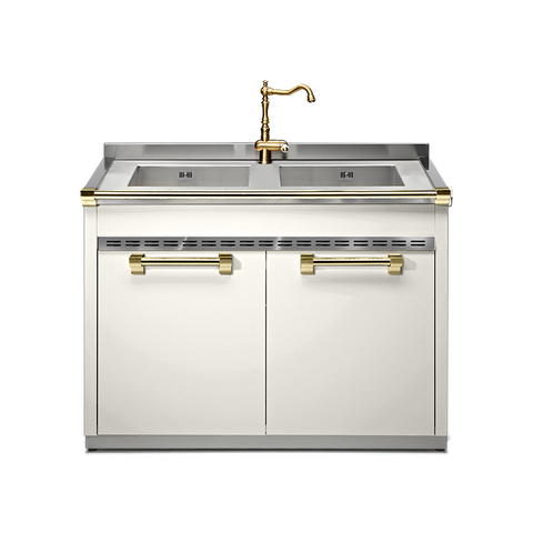 Steel Ascot Modular System 120 Sink Unit | A12S-L2 | Model 2022