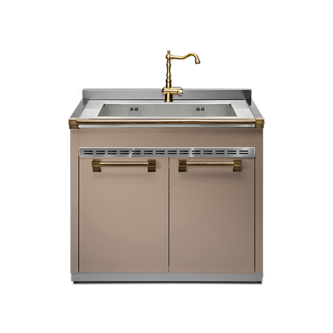 Steel Ascot Modular System 90 Sink Unit | A9S-L1G | Model 2022