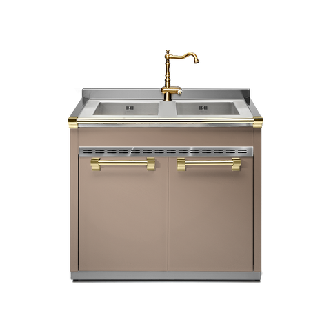 Steel Ascot Modular System 90 Sink Unit | A9S-L2 | Model 2022