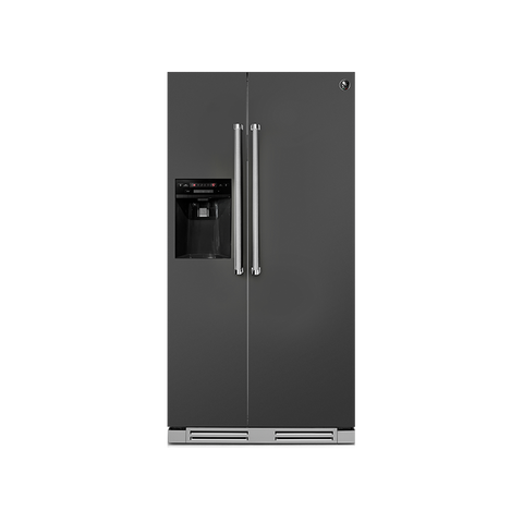 Steel refrigerator Genesi 90 - Side-by-side built-in | GQFRB-9 | Model 2022