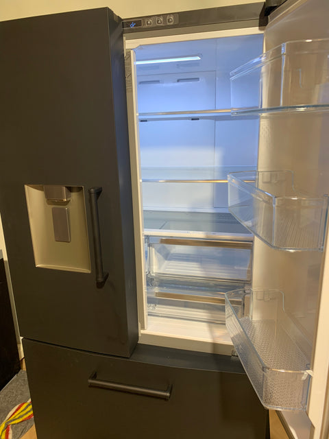 Steel refrigerator Enfasi 90 All Black - French doors | EFR-9 | Model 2023