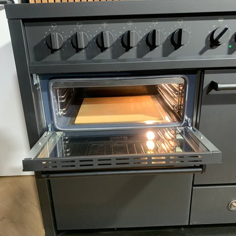 Steel Stove Enfasi 100/3 All Black with pizza oven | EQ10FFF-5FI NF | Model 2023